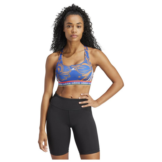 Adidas Γυναικείο μπουστάκι x FARM Rio Medium-Support Bra